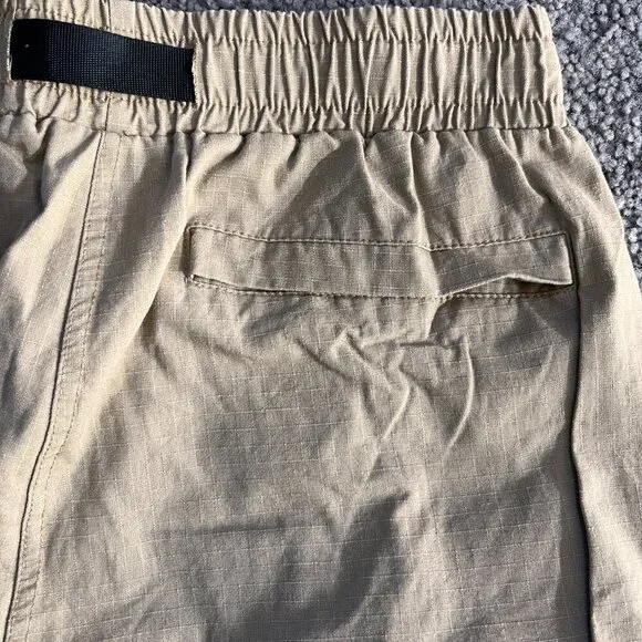 Krooked Eyes Ripstop Double Knee Skater Pants Men's Sz. S - Khaki - Good Cond. - Picture 9 of 15